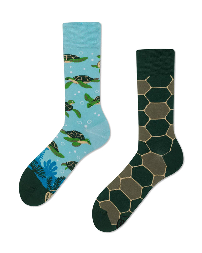 Chaussettes Many Mornings - L'heure des tortues | Accessoires pour la famille