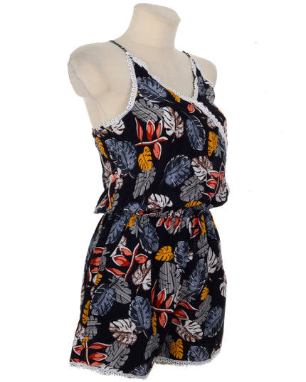 Barboteuse - Motif Monstera