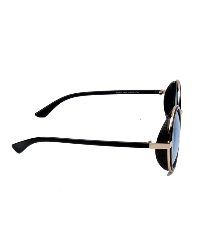 Bleu Steampunk Scintillant - Accessoire Unique pour les Âmes Créatives