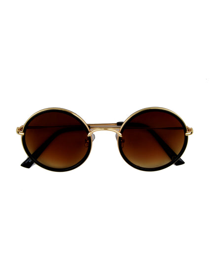 Double Round Black - Accessoire unique pour les fashionistas avant-gardistes