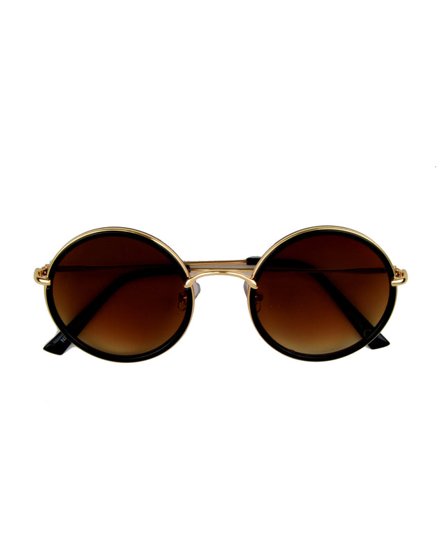 Double Round Black - Accessoire unique pour les fashionistas avant-gardistes