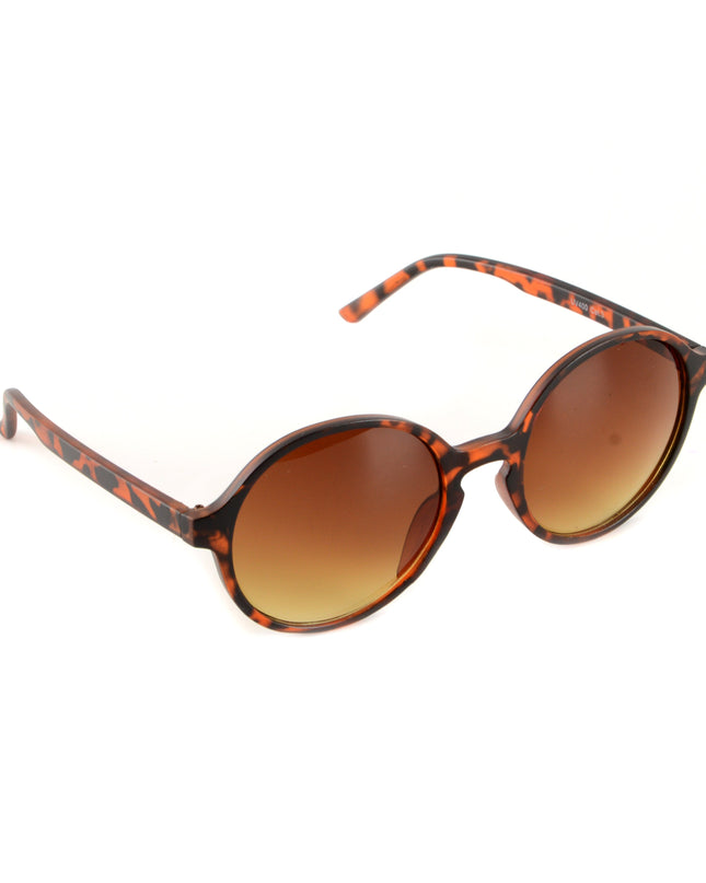 Accessoires ronds en plastique marron