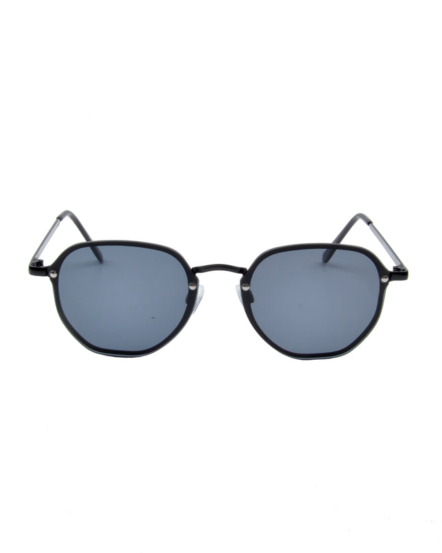 Octa Noir arrondi - Accessoire contemporain pour un style unique