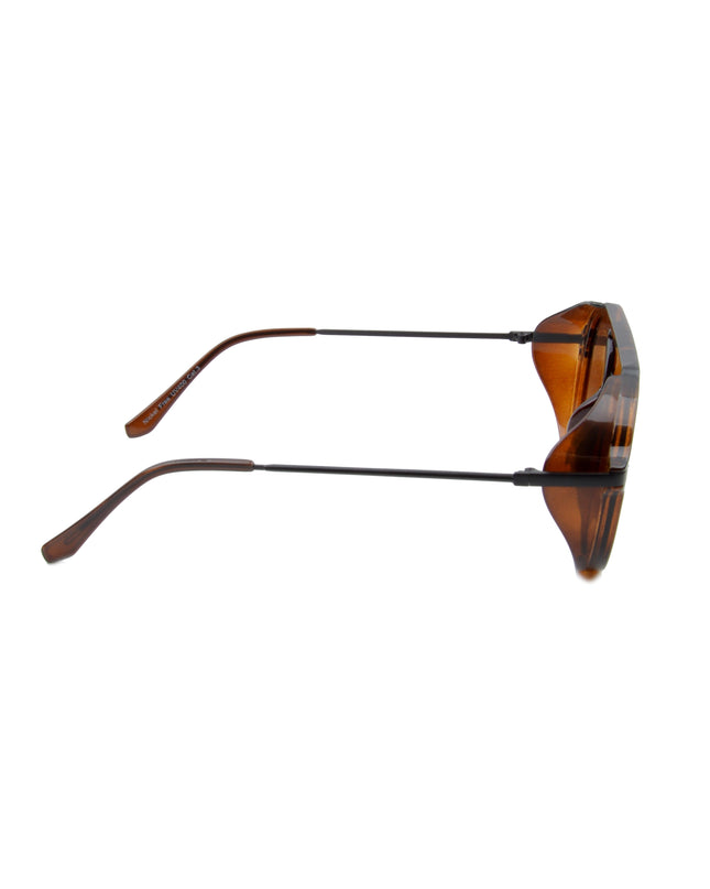 Chapeau Steampunk translucide - Marron | Accessoire élégant