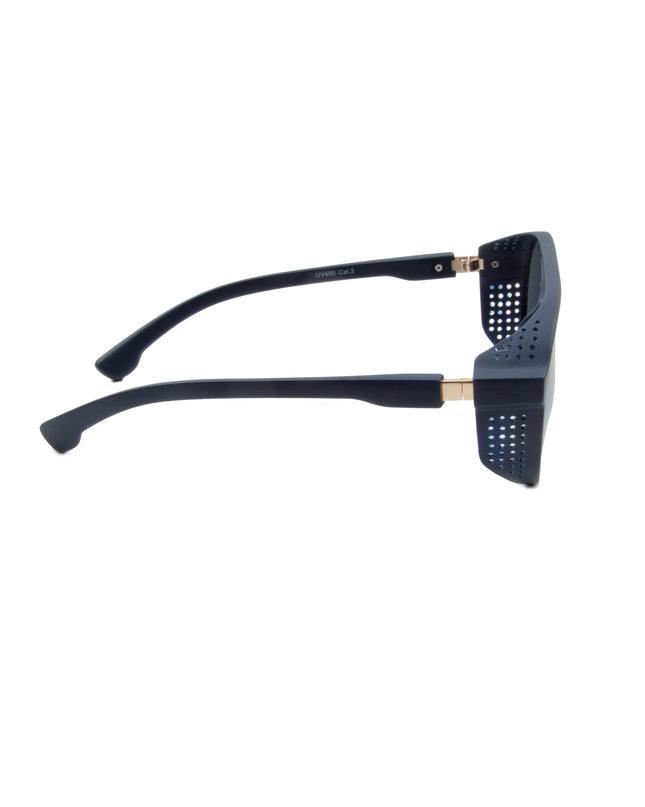 Trou Steampunk Bleu - Accessoire créatif pour affirmer son individualité