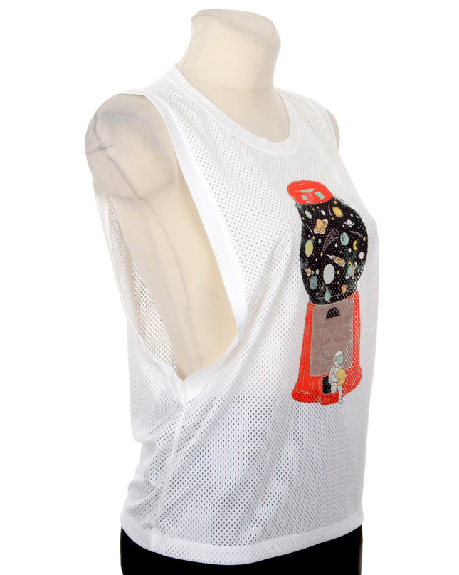 Débardeur imprimé galaxie pour hommes et femmes