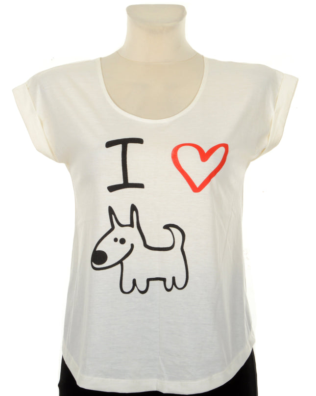 Haut ample - Motif chien pour hommes et femmes