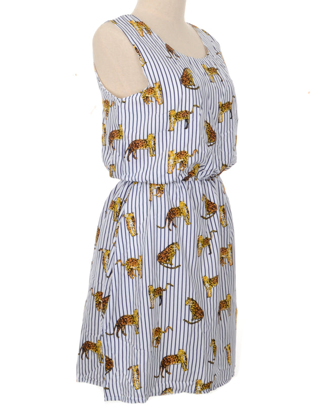 Robe Ruha à imprimé léopard