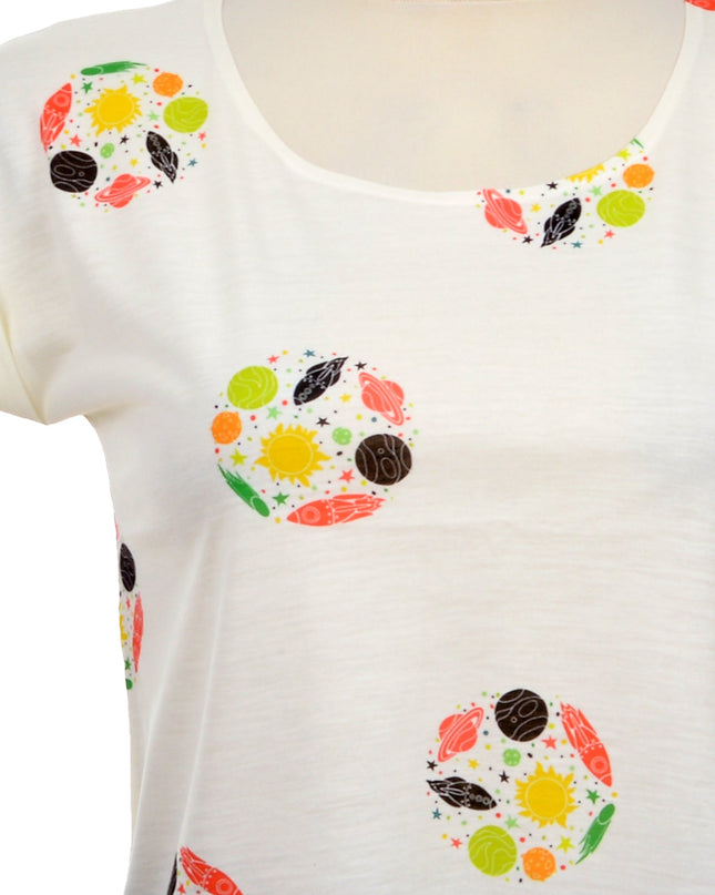 T-shirt ample Planets - Homme, Femme, Enfant, Soldes