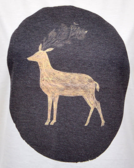 T-shirt cerf pour Noël | Homme, Femme, Enfant | Vente d'usine