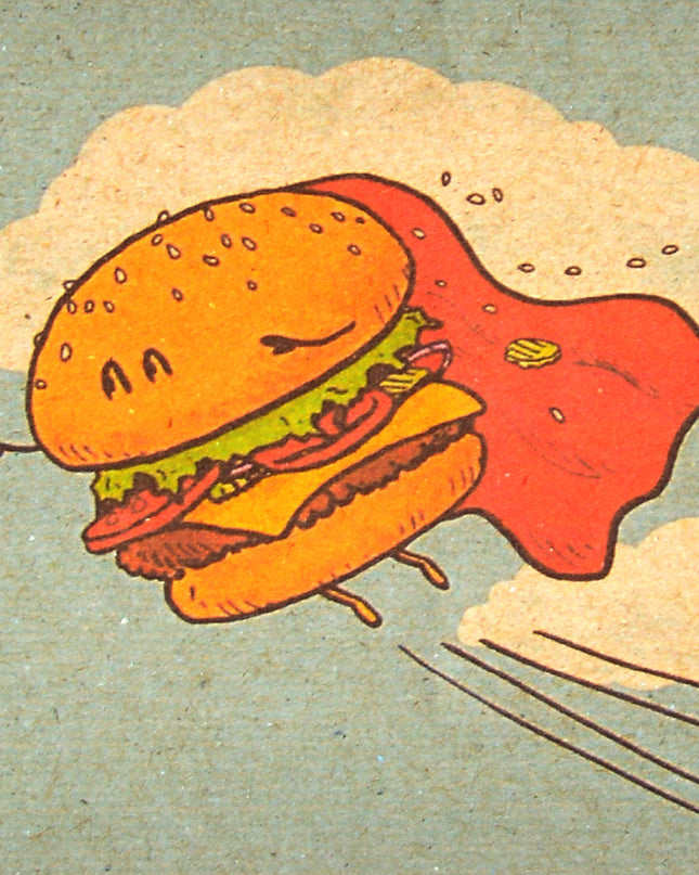 Carnet Burger | Un design amusant pour les gourmands