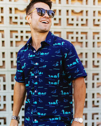Men's Nothin' But Nessy Hawaiian Shirt