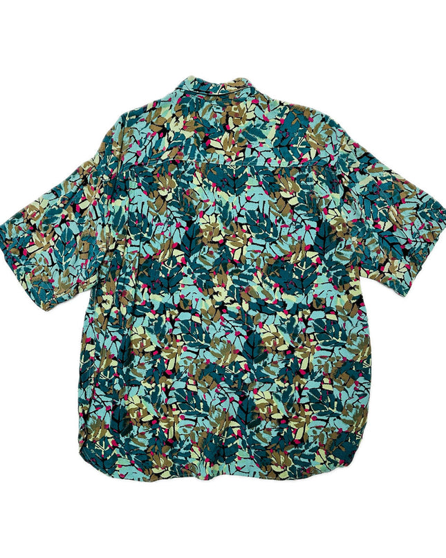 Chemise vintage - Motif végétal | Pull de Noël inspiré par la nature