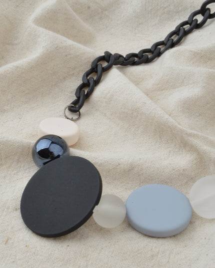 Collier noir mat Accessoires