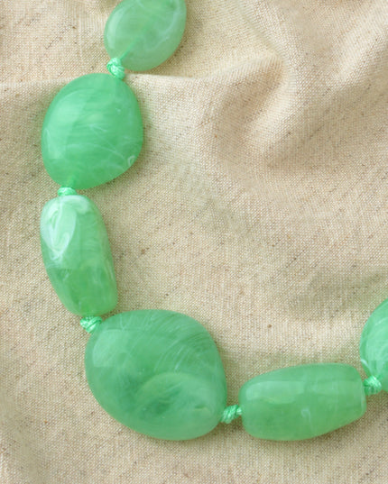 Collier - Perle verte
