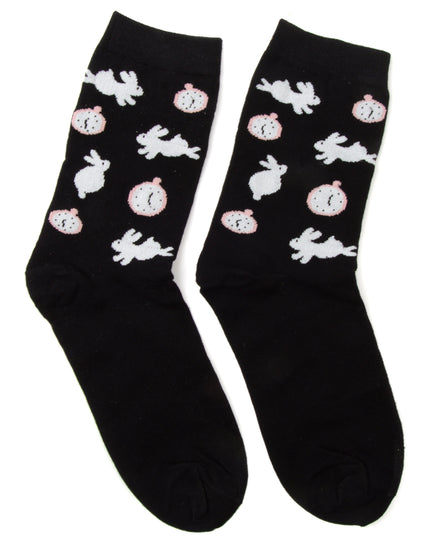 Chaussettes de Noël amusantes - Motif lapins Zokni