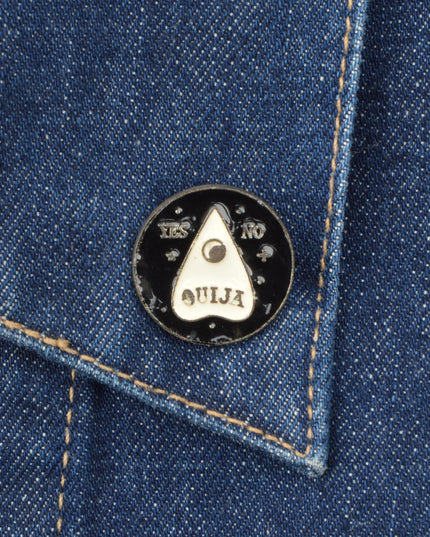 Épingle Spirit Board II - Accessoire de costume mystérieux pour Halloween