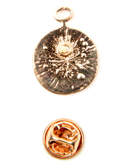 Clock Enamel Pin