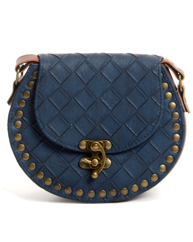 Sac en forme de fer à cheval - Bleu