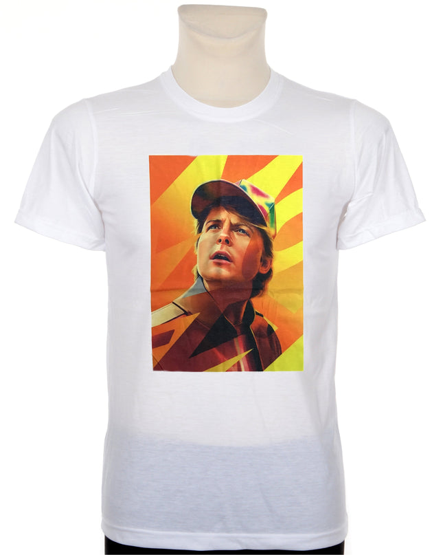 T-shirt du film - Modèle Marty McFly pour hommes et femmes