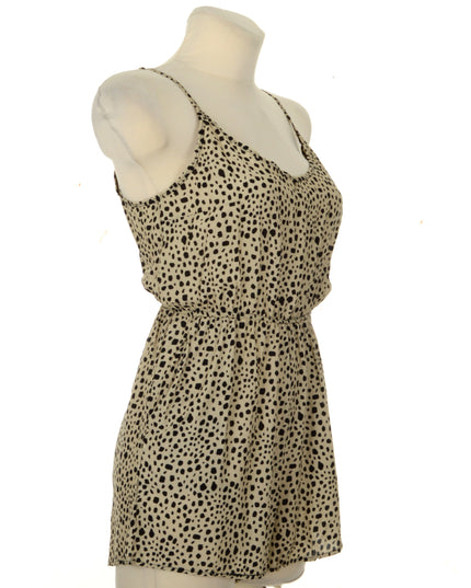 Combinaison à pois - Marron