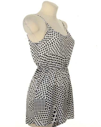 Combinaison à pois - Blanche