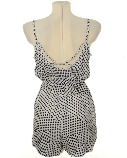 Combinaison à pois - Blanche