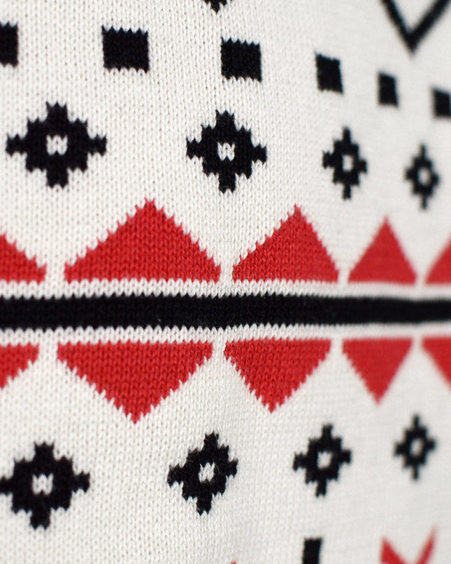 Pull Chamonix pour femme en coton biologique pour les fêtes