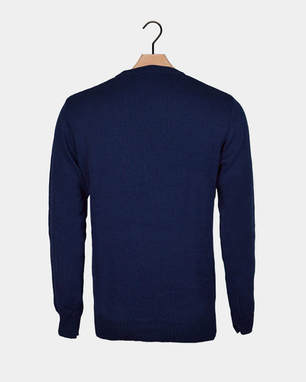 Bonhomme de neige en traîneau pull de Noël