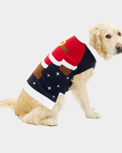 Pull de Noël pour chien, costume de Père Noël