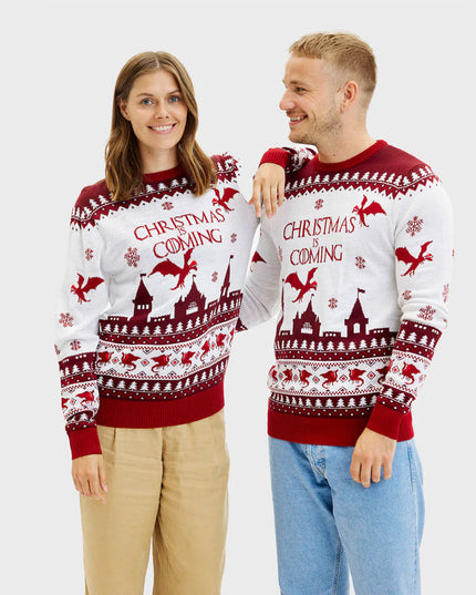 Pull de Noël pour couples - « Noël approche »