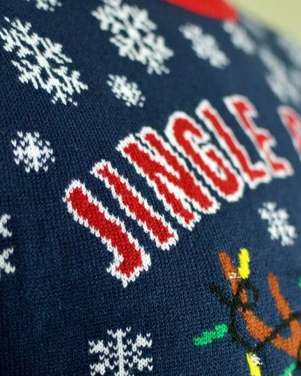 Pull de Noël pour enfants avec grelots lumineux LED