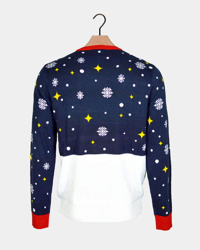 Pull de Noël Feliz Navidog pour la famille