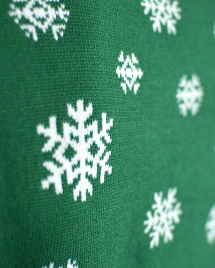 Sequined Holly Jolly Christmas Sweater for Family
