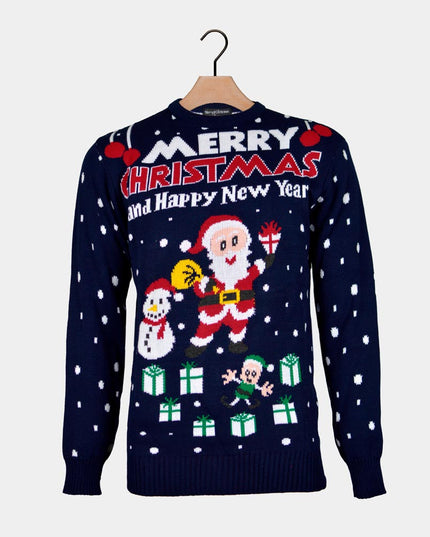 Christmas Sweater for Men Merry Christmas and Happy New Year