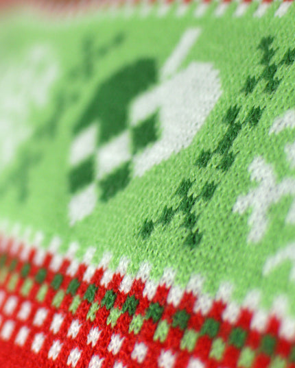 Light-Up LED Red Christmas Tree Sweater for Women