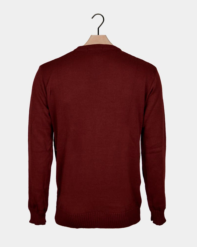 Christmas Sweater for Couples Santa in Sleigh with Christmas Tree