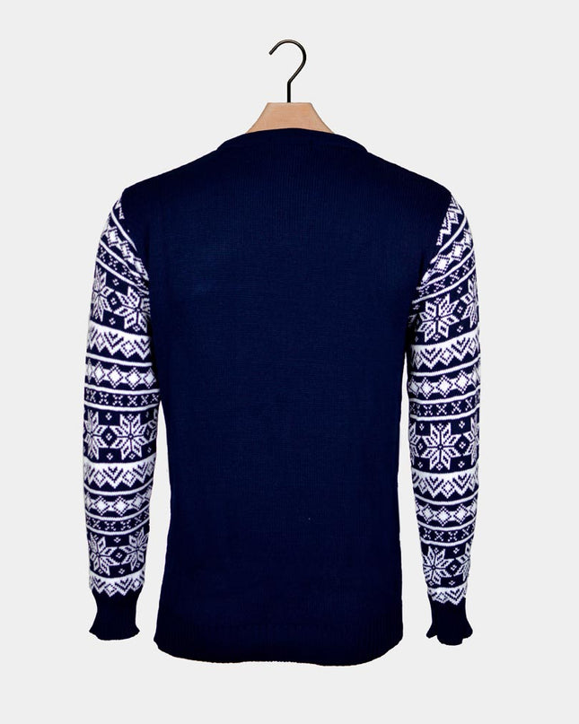 Pull de Noël pour skieurs et pistes de ski