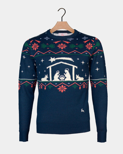 Pull de Noël « Nativité » pour enfants
