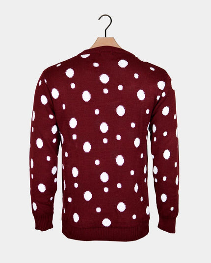 Pull de Noël pour couples, motif Batman, Père Noël et Rudolph