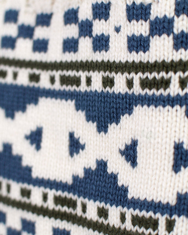 Gilet Dream Cottage pour femme en coton biologique pour Noël