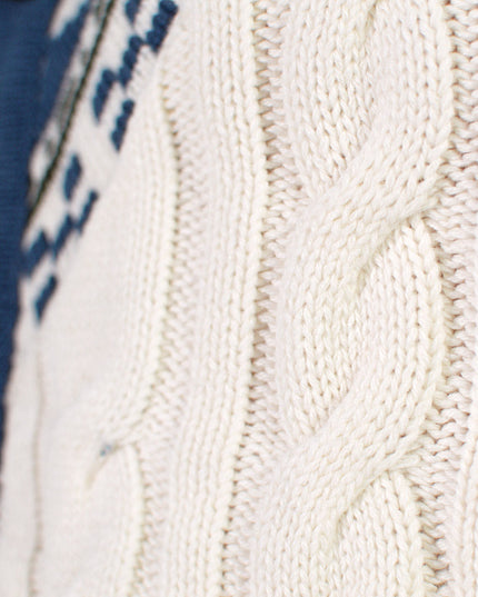 Gilet Dream Cottage pour femme en coton biologique pour Noël