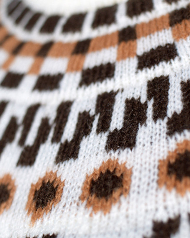 Pull Forêt-Noire pour femme en laine mohair, idéal pour Noël