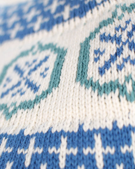 Pull Glacier pour femme en coton biologique, idéal pour les fêtes