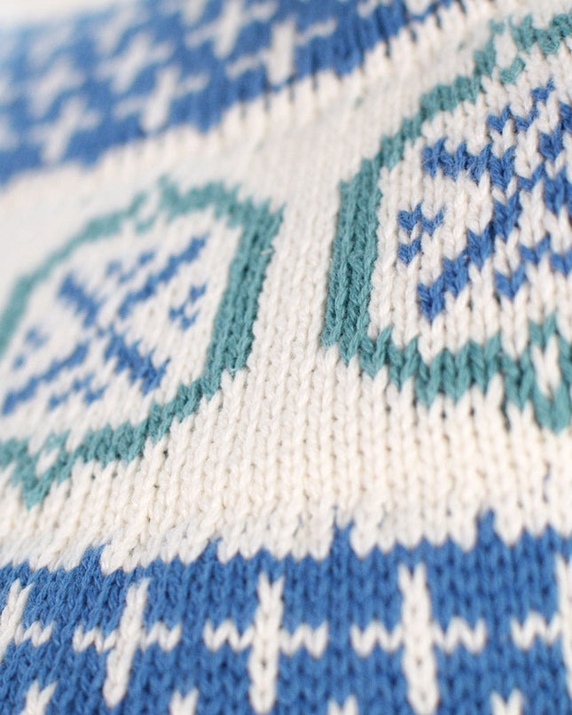 Pull Glacier pour femme en coton biologique, idéal pour les fêtes