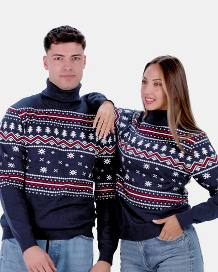 Pull en coton biologique à perles givrées pour femme, idéal pour Noël