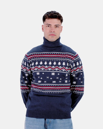 Pull en coton biologique à perles givrées pour femme, idéal pour Noël