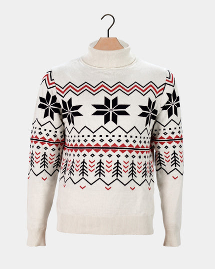 Pull Chamonix pour homme en coton biologique pour les fêtes