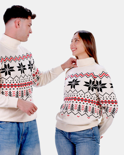 Pull Chamonix pour homme en coton biologique pour les fêtes