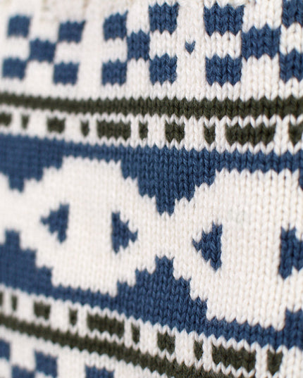 Gilet Dream Cottage pour homme en coton biologique pour Noël